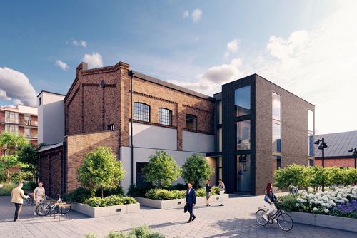 SOHO HUB w budowie. Ponad 9 tys. m&sup2; nowych przestrzeni komercyjnych na Pradze